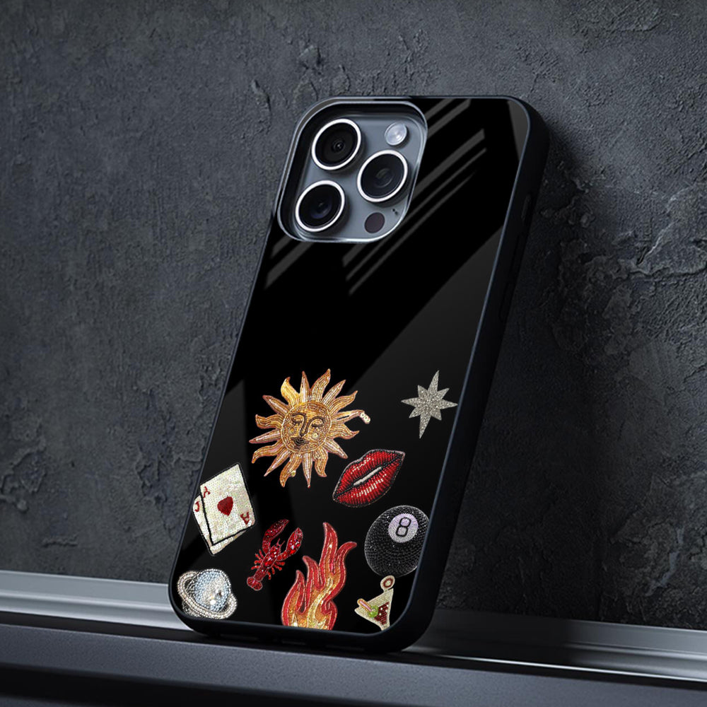 Celestial Sun Glass Case