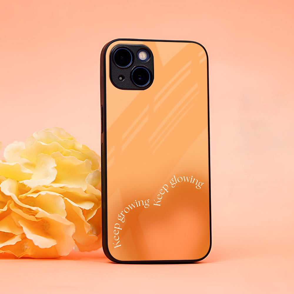Gradient Quote Glass Case