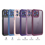 Deep Purple Hybrid Back Cover for iPhone