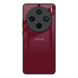 Classic Burgundy Vivo X100 Pro 5G Glass Back Cover Online