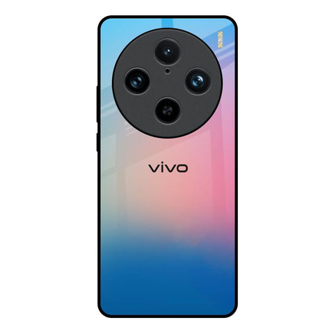 Blue & Pink Ombre Vivo X100 Pro 5G Glass Back Cover Online