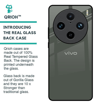 Charcoal Glass Case for Vivo X100 Pro 5G