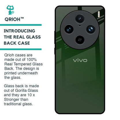 Deep Forest Glass Case for Vivo X100 Pro 5G