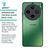 Green Grunge Texture Glass Case for Vivo X100 Pro 5G