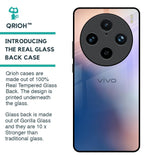 Blue Mauve Gradient Glass Case for Vivo X100 Pro 5G