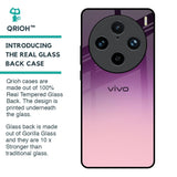 Purple Gradient Glass case for Vivo X100 Pro 5G