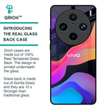 Colorful Fluid Glass Case for Vivo X100 Pro 5G