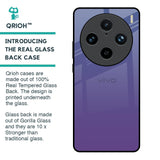 Indigo Pastel Glass Case For Vivo X100 Pro 5G