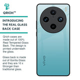 Arctic Blue Glass Case For Vivo X100 Pro 5G