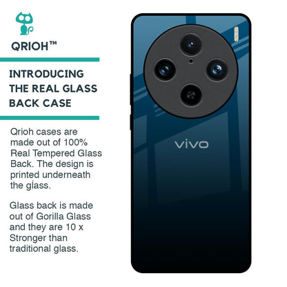 Sailor Blue Glass Case For Vivo X100 Pro 5G
