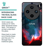 Brush Art Glass Case For Vivo X100 Pro 5G