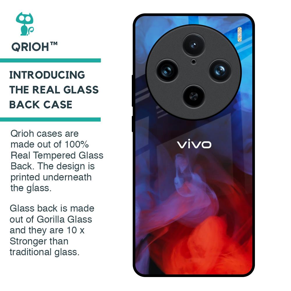 Dim Smoke Glass Case for Vivo X100 Pro 5G
