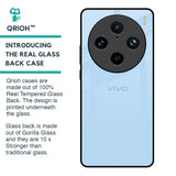 Pastel Sky Blue Glass Case for Vivo X100 Pro 5G