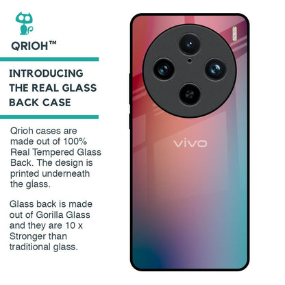 Dusty Multi Gradient Glass Case for Vivo X100 Pro 5G