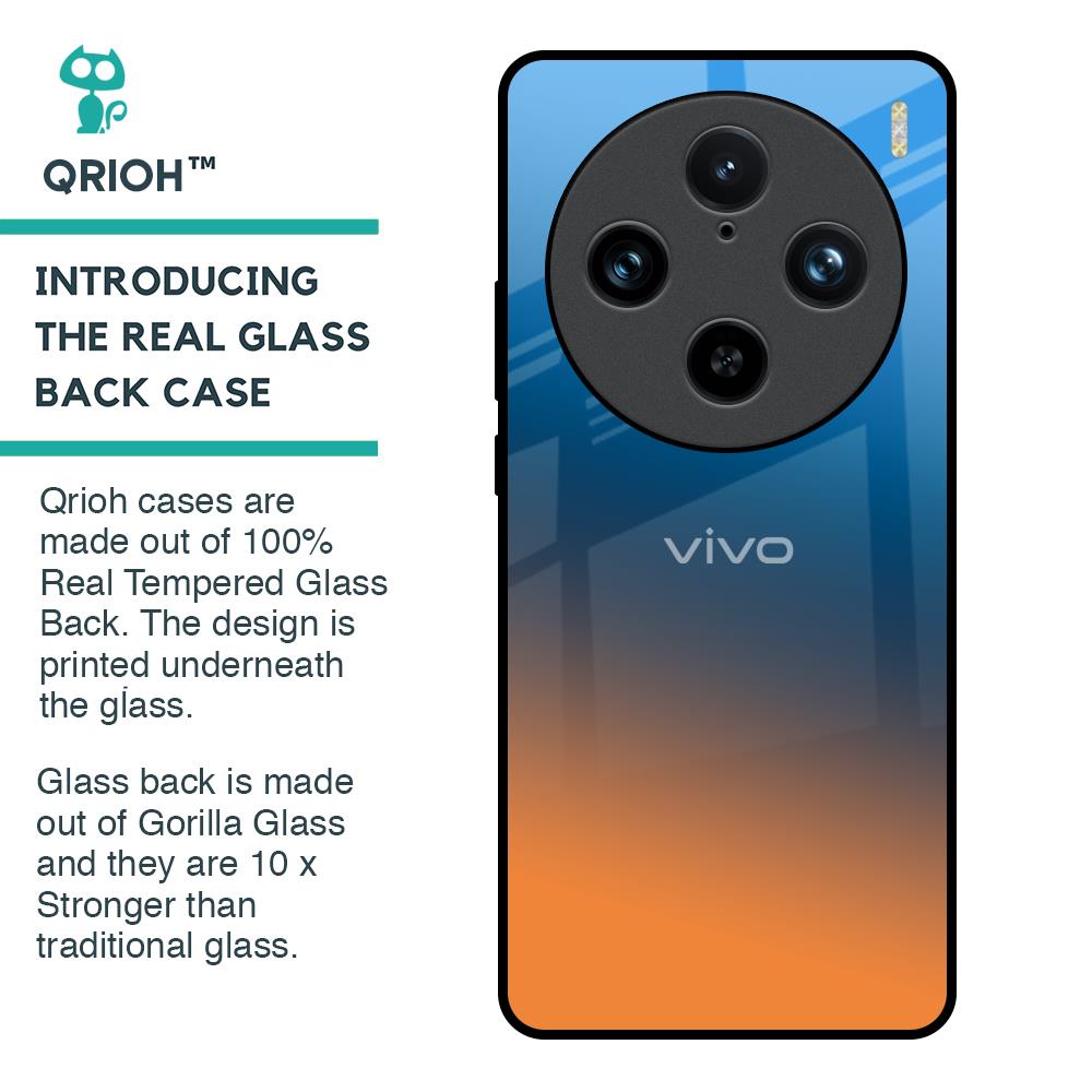 Sunset Of Ocean Glass Case for Vivo X100 Pro 5G
