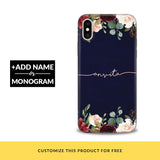 Navy Sapphire Customized Phone Cover