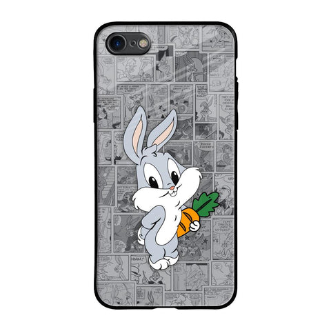 Cute Baby Bunny iPhone 7 Glass Back Cover Online