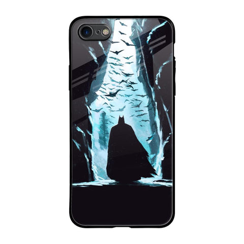 Dark Man In Cave iPhone 7 Glass Back Cover Online