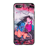 Radha Krishna Art iPhone 7 Glass Back Cover Online