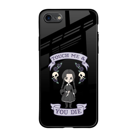 Touch Me & You Die iPhone 7 Glass Back Cover Online