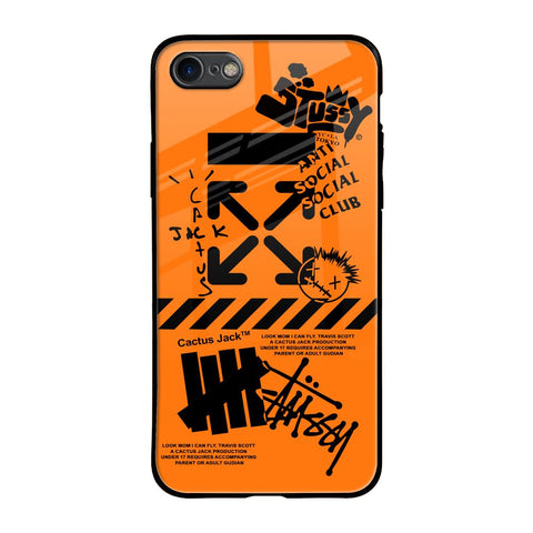 Anti Social Club iPhone 7 Glass Back Cover Online