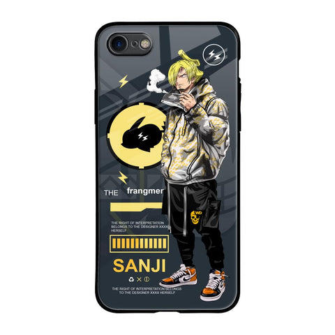 Cool Sanji iPhone 7 Glass Back Cover Online