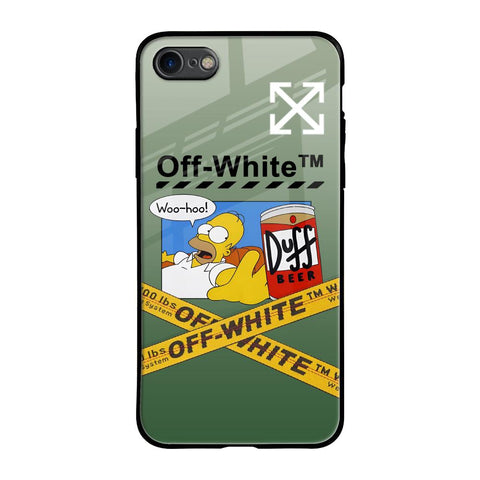 Duff Beer iPhone 7 Glass Back Cover Online