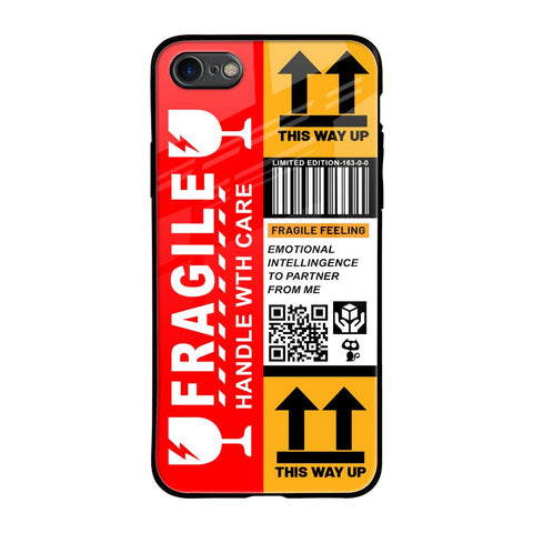 Handle With Care iPhone 7 Glass Back Cover Online