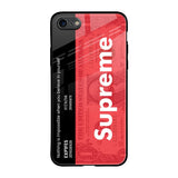 Supreme Ticket iPhone 7 Glass Back Cover Online