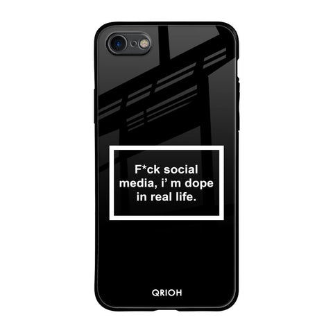 Dope In Life iPhone 7 Glass Back Cover Online