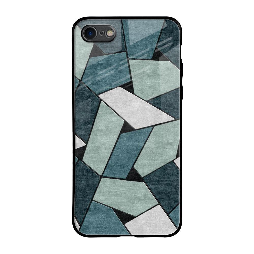 Abstact Tiles iPhone 7 Glass Back Cover Online