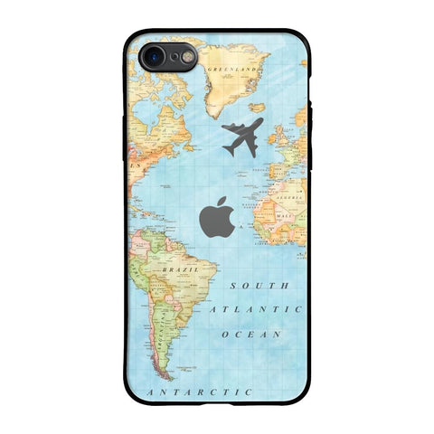 Fly Around The World iPhone 7 Glass Back Cover Online