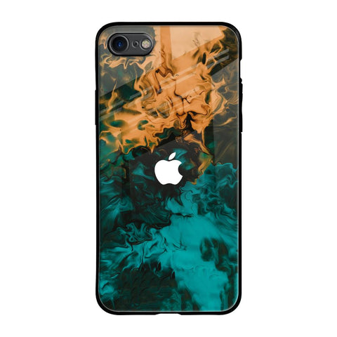 Watercolor Wave iPhone 7 Glass Back Cover Online