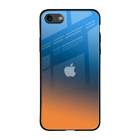 Sunset Of Ocean iPhone 7 Glass Back Cover Online