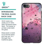 Space Doodles Glass Case for iPhone 7