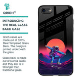 Retro Astronaut Glass Case for iPhone 7