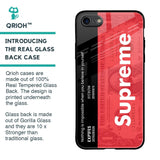 Supreme Ticket Glass Case for iPhone 7