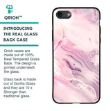 Diamond Pink Gradient Glass Case For iPhone 7