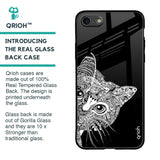 Kitten Mandala Glass Case for iPhone 7