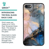 Marble Ink Abstract Glass Case for iPhone 7