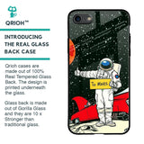 Astronaut on Mars Glass Case for iPhone 7