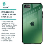 Green Grunge Texture Glass Case for iPhone 7
