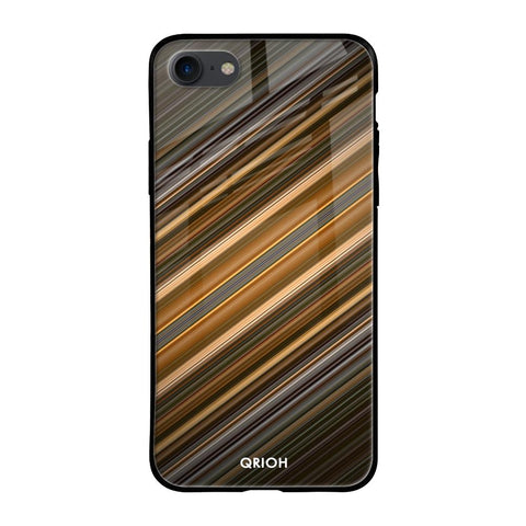Diagonal Slash Pattern Apple iPhone 7 Glass Cases & Covers Online