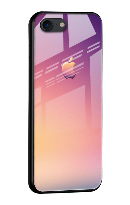 Lavender Purple Glass case for iPhone 7