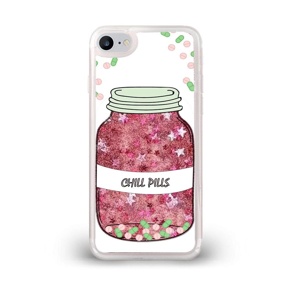 Chill Pill Glitter Case