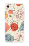 Abstract Faces iPhone 7 Back Cover