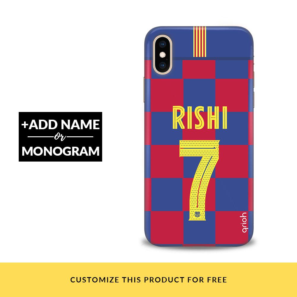Checkered Colors Customized Phone Cover