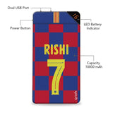 Checkered Colors Customized Power Bank