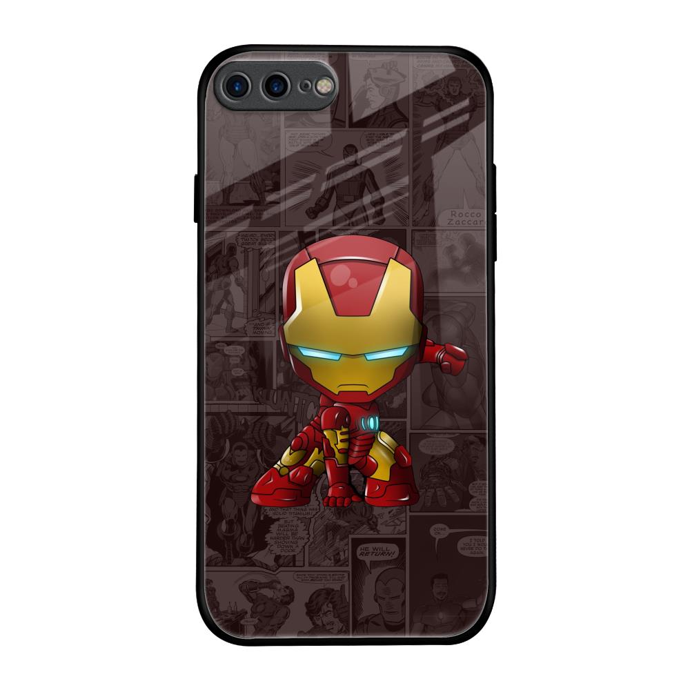 Angry Baby Super Hero iPhone 7 Plus Glass Back Cover Online
