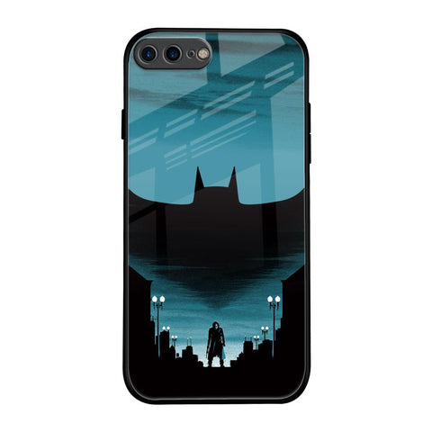 Cyan Bat iPhone 7 Plus Glass Back Cover Online